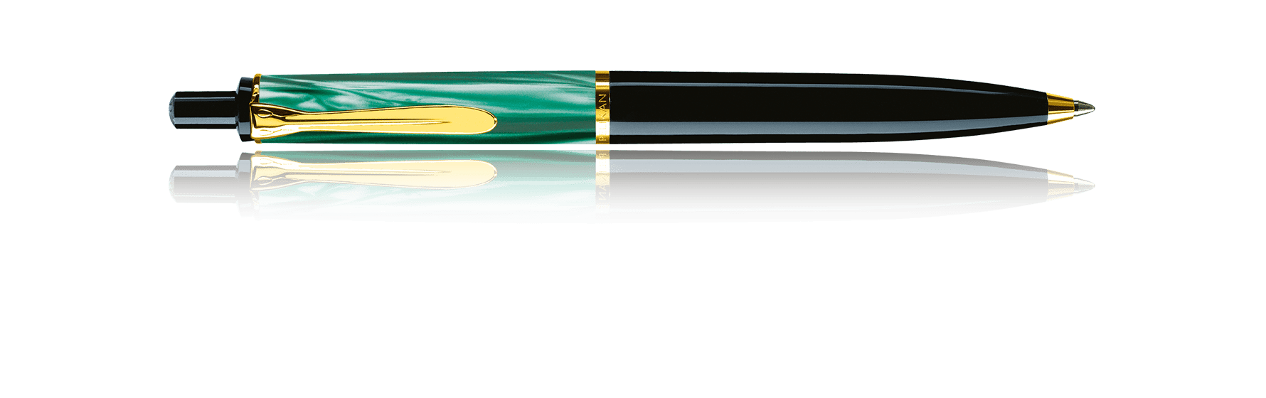 naliv pero pelikan green marbled m200